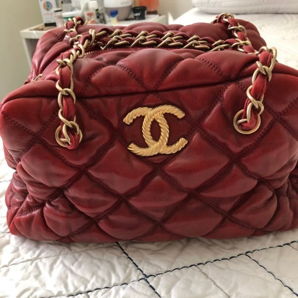 Authentic Chanel Bag calfskin